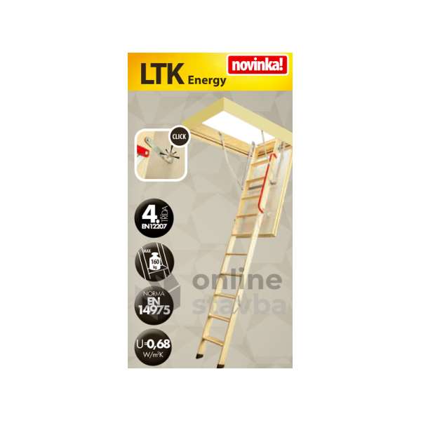 Podkrovné schody Fakro LTK Energy