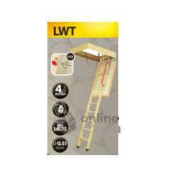 Podkrovné schody Fakro LWT