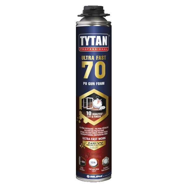 TYTAN ULTRA FAST 70 PU PENA na okná a dvere