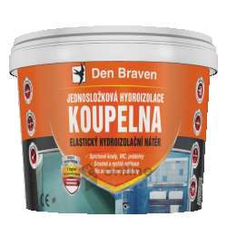 DEN BRAVEN JEDNOLOŽKOVÁ HYDROIZOLÁCIA KÚPEĽŇA