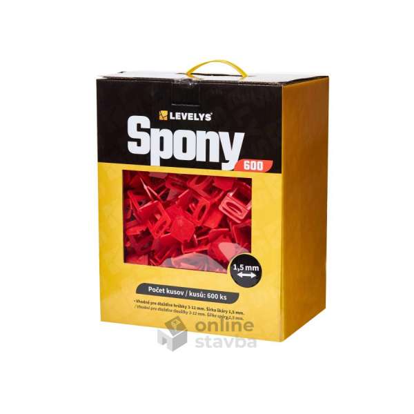 LEVELYS SPONY 1,5 MM – 600KS