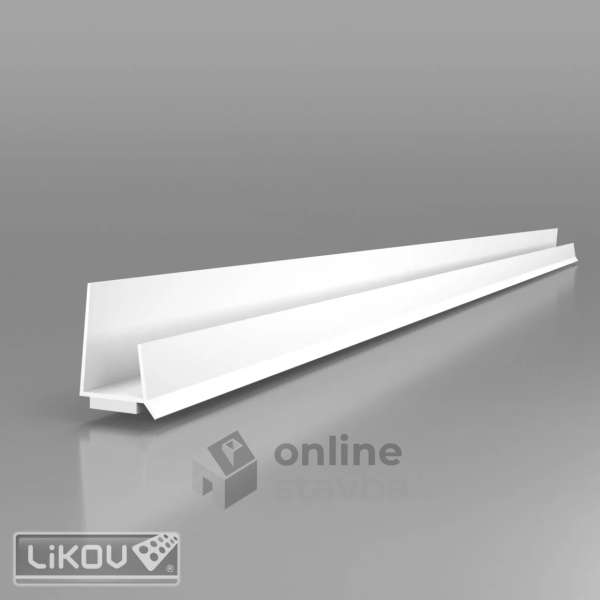 PVC lišta lemovacia s dilatačnou páskou a lamelou