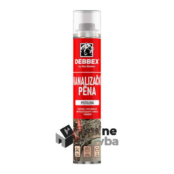 DEN BRAVEN Kanalizačná pena