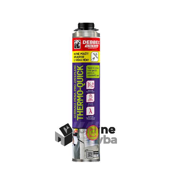 DEN BRAVEN Thermo-Quick striekacia pena na zatepľovanie