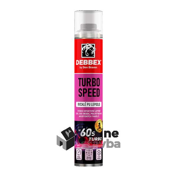 DEN BRAVEN Turbo Speed rýchloschnúce PU lepidlo